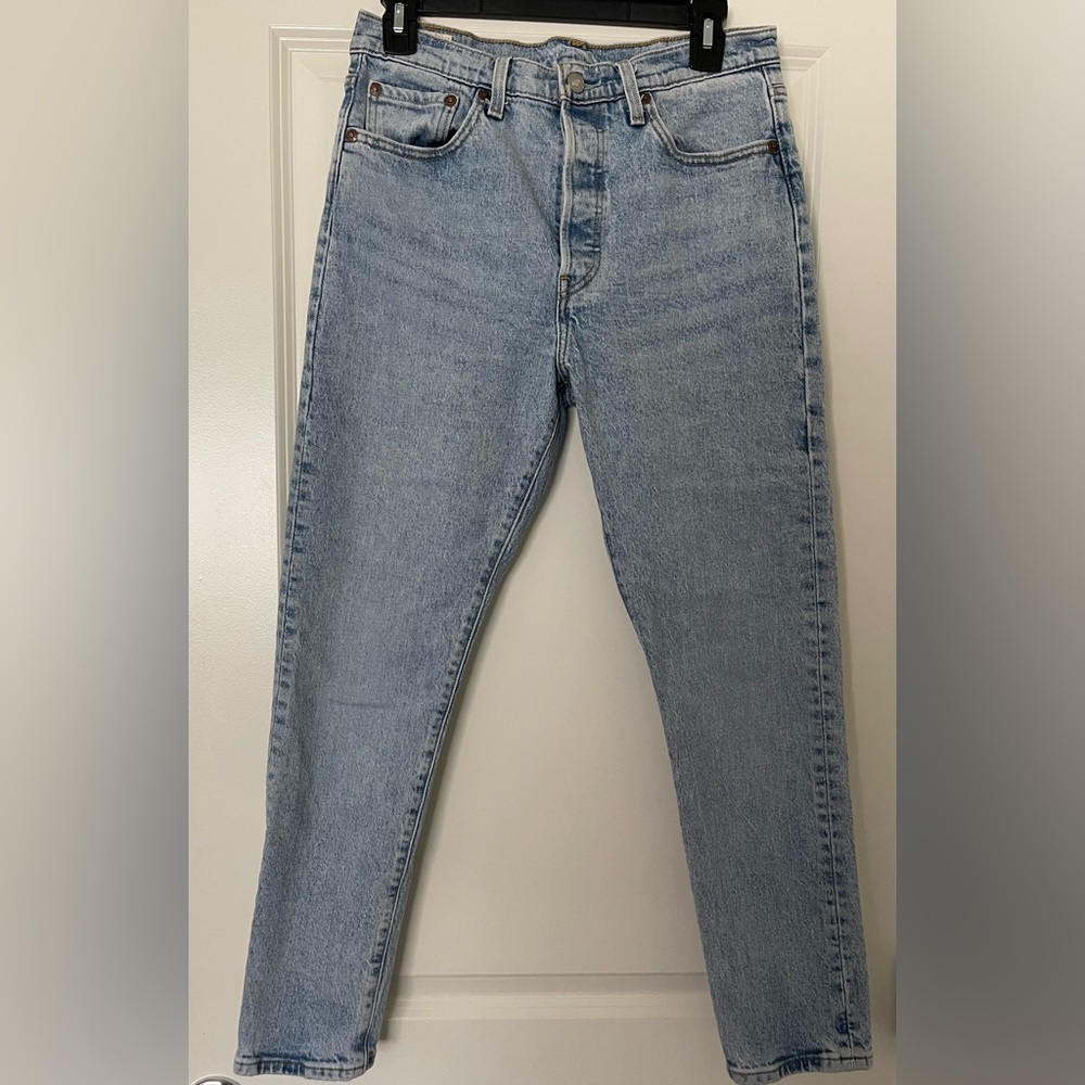 Levi's 501 S Premium Skinny Jeans Vintage Button Fly